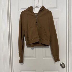 Scuba Oversized Half-Zip Hoodie